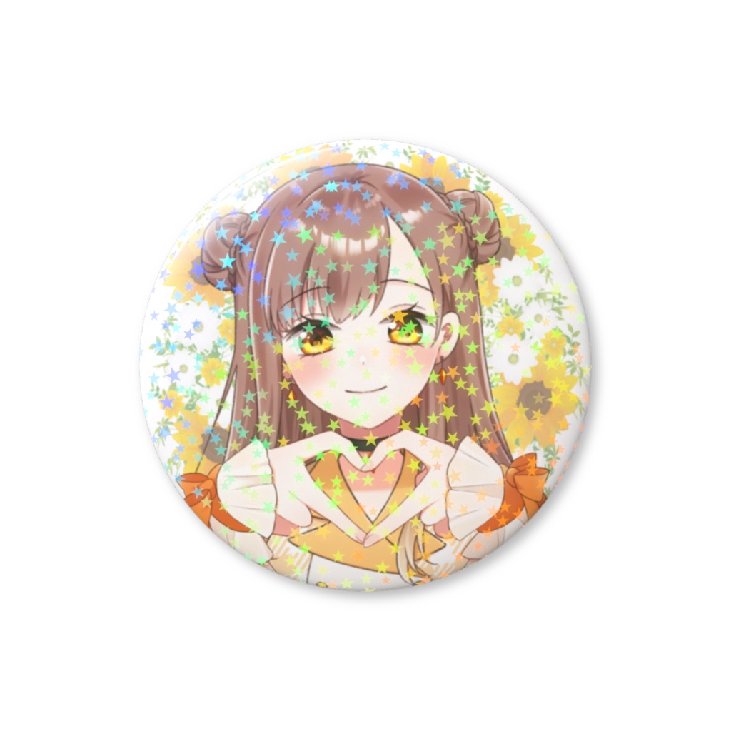 アイドルさよ缶バッチ