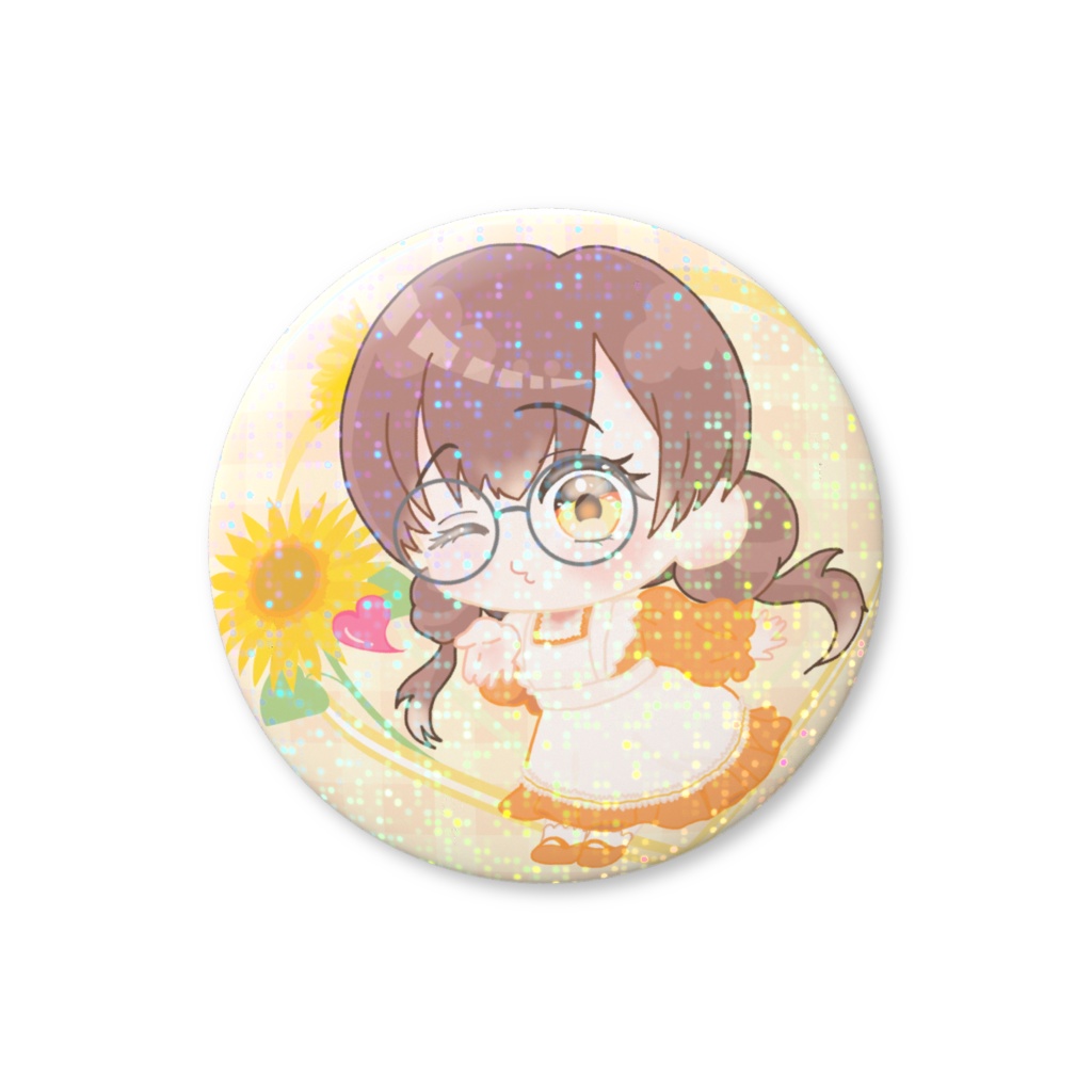 私服SD缶バッチ