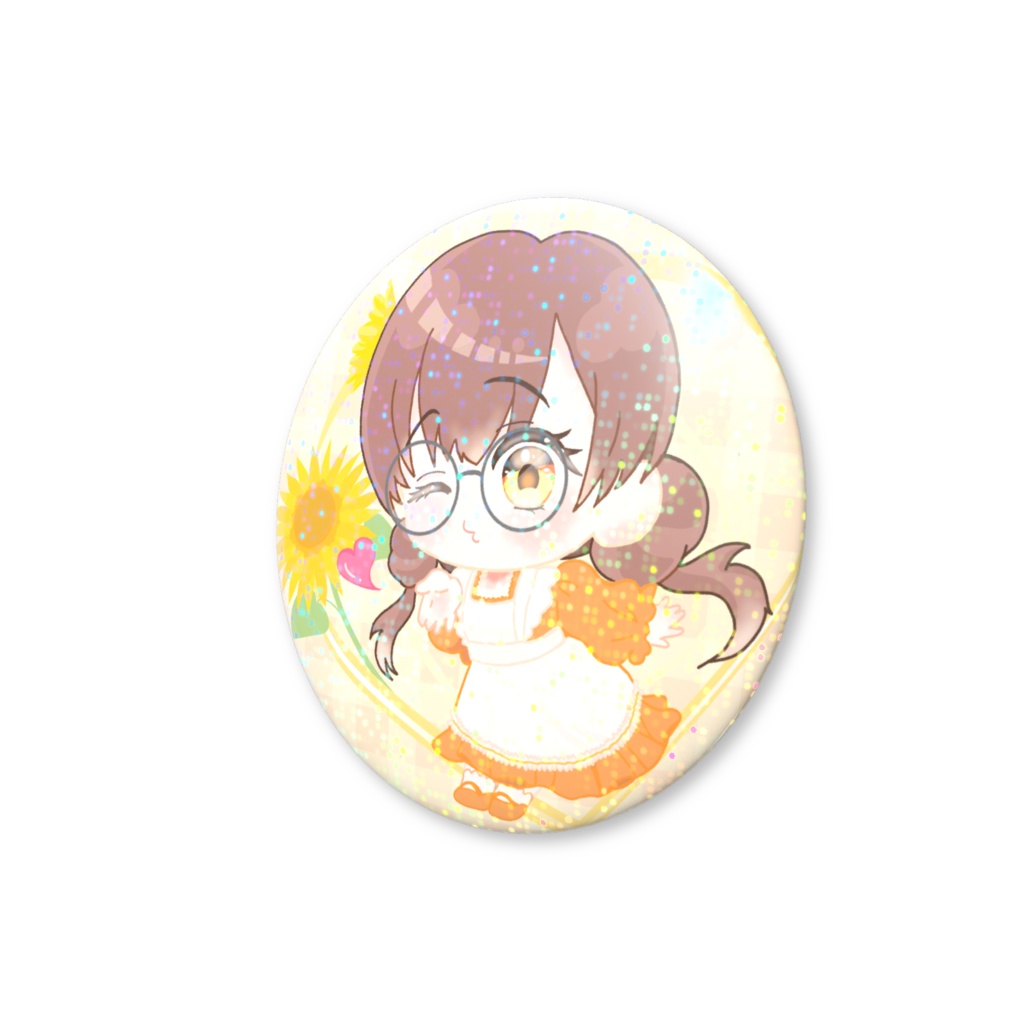 私服SD缶バッチ