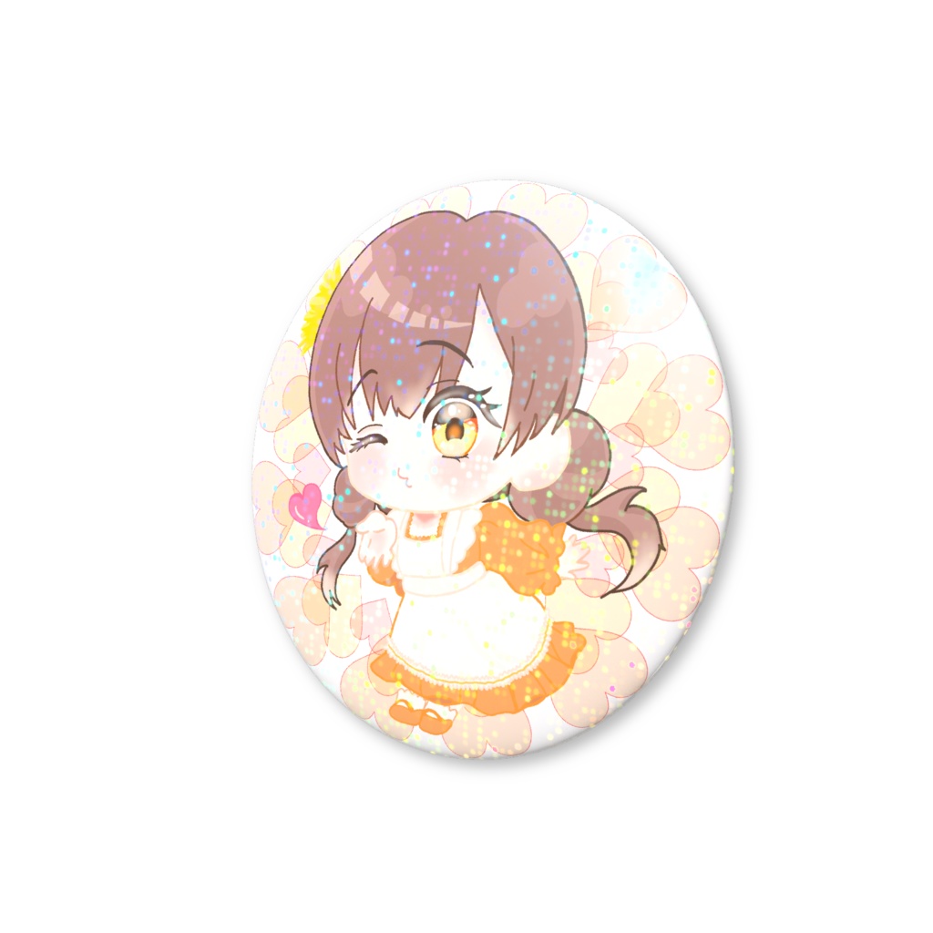 私服SD(メガネなし)缶バッチ