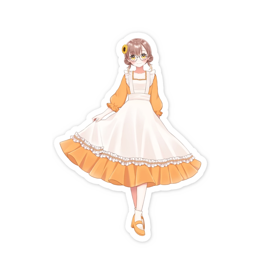 私服さよステッカー