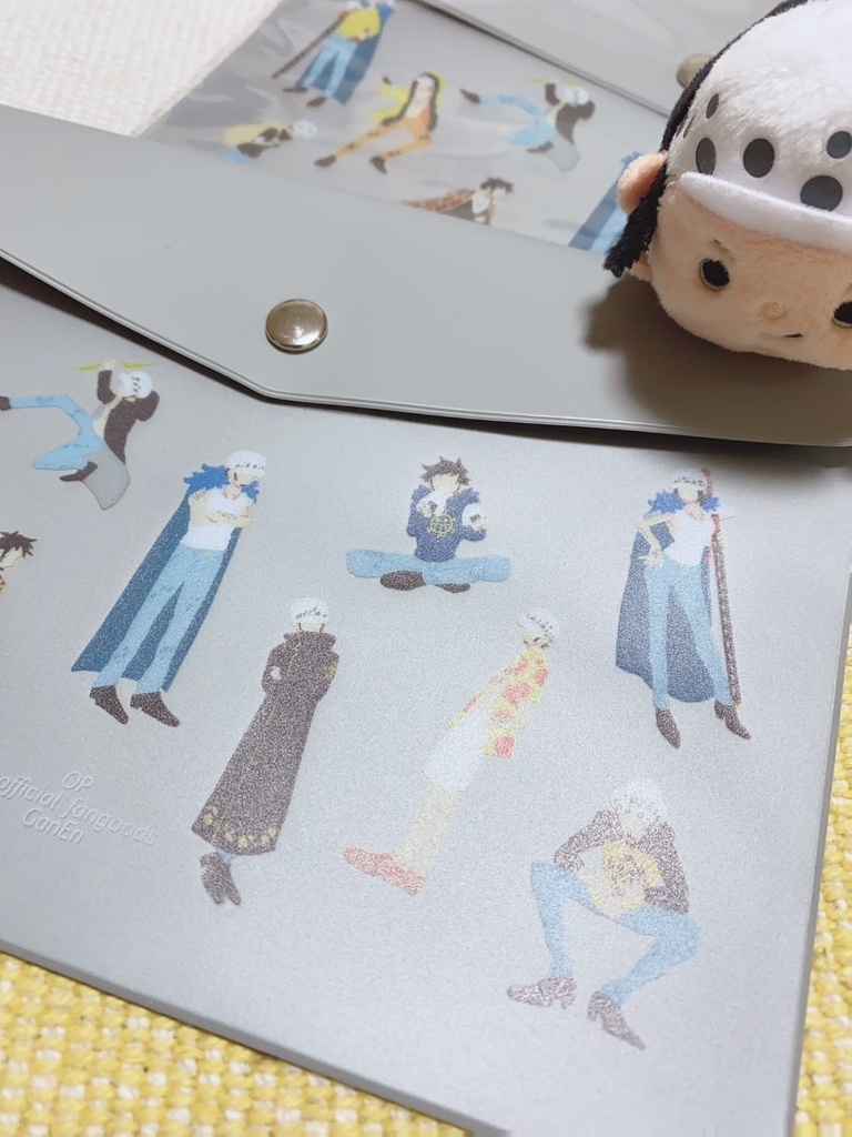 バネ式ポーチ&B6フラットケース