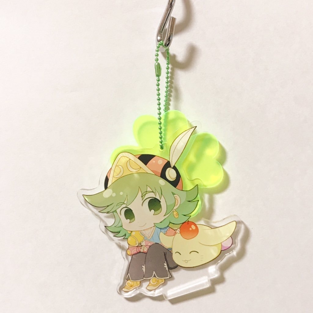 聖剣伝説HoM ロジェ&ラビ チェーン付きアクリルスタンド