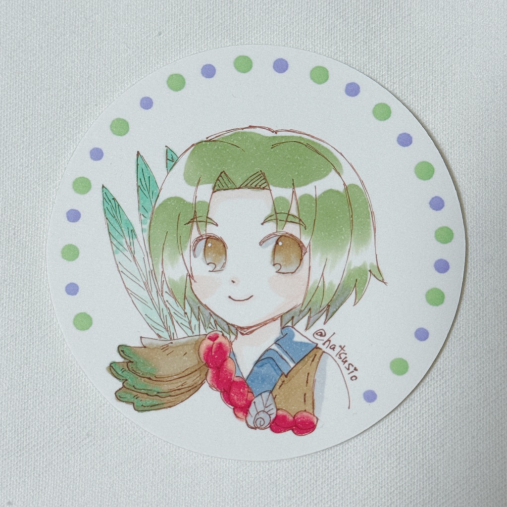 手描き原画／レキウス(聖剣伝説４)