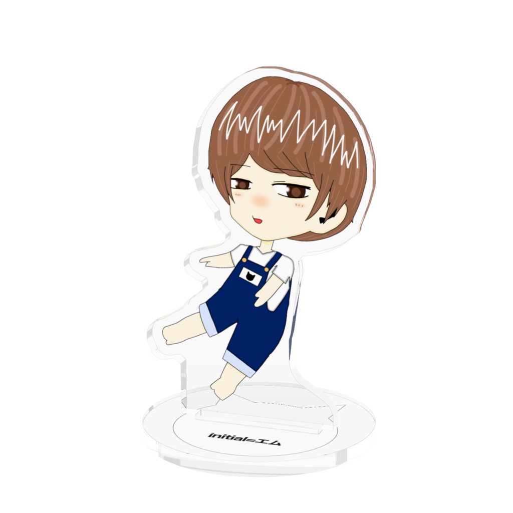 initial=エム 中の人ver. アクリルフィギュア