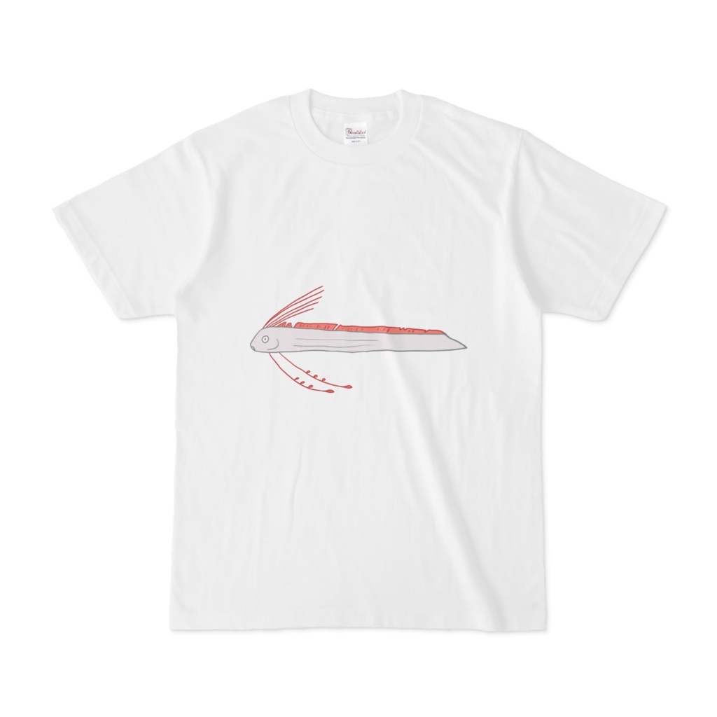 リュウグウノツカイさんのTシャツ♪(深海生物シリーズ) Oarfish【Deep Sea Fish】