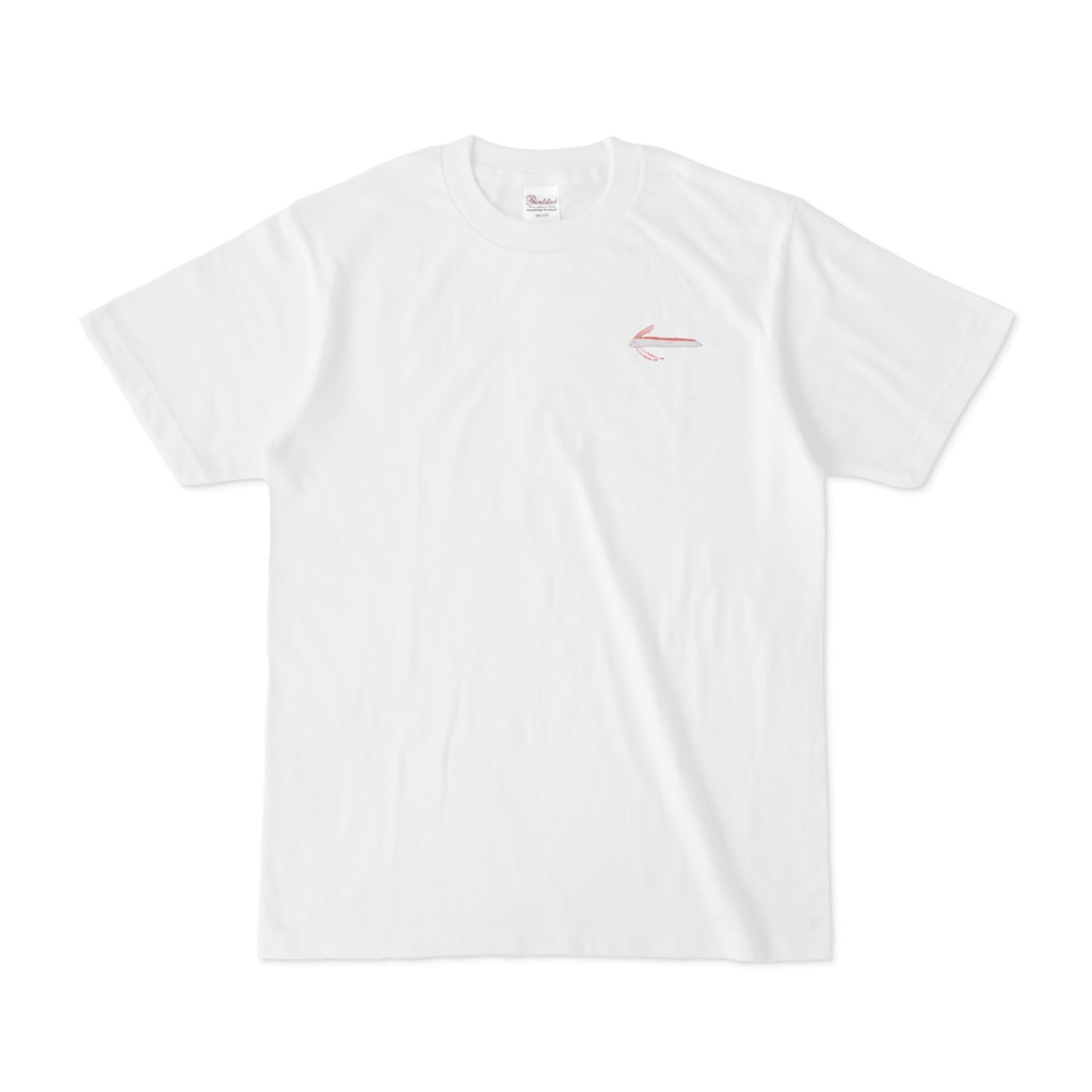 リュウグウノツカイさんのワンポイントTシャツ♪(深海生物シリーズ) Oarfish【Deep Sea Fish】