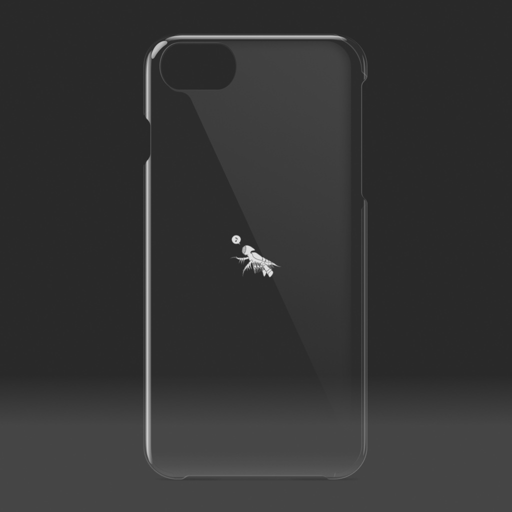 カンブロパキコーペさんのクリアiPhoneケース♪(古生物シリーズ)Cambro Paki Corp. Paleozoic