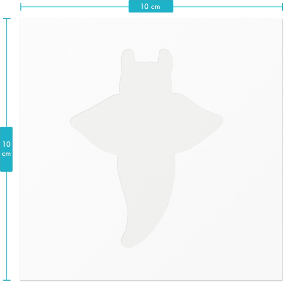 クリオネさん(通常ver)のステッカー♪(深海生物シリーズ)clione【Deep Sea Creature】
