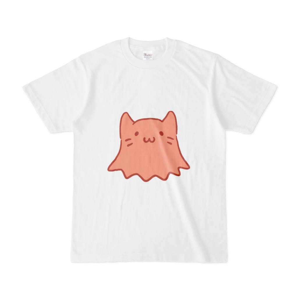 メンダコxネコさんTシャツ(ホワイト)🐈Dumbo Octopus CAT T-shirt💛🤍