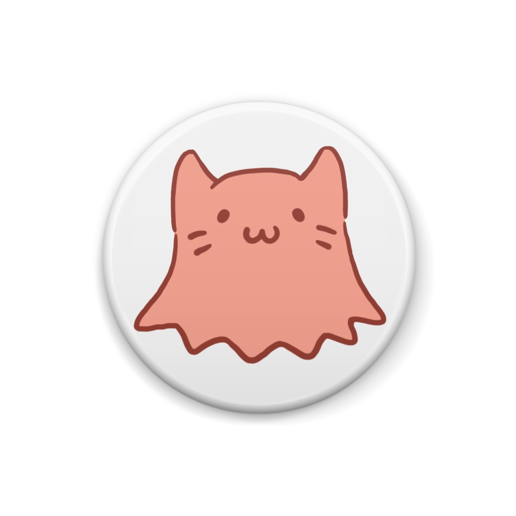 メンダコxネコさん缶バッチ🐈Dumbo Octopus CAT Badge💛💙