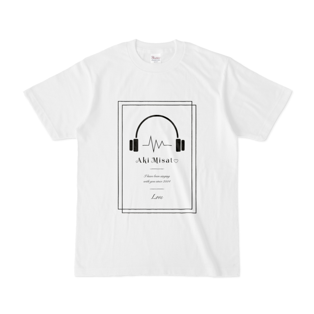 Aki Misato Original T-shirts White