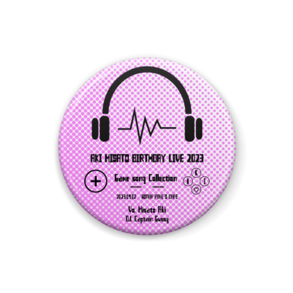 AKI MISATO BIRTHDAY LIVE 2023 〜 Game song Collection 〜 PINS
