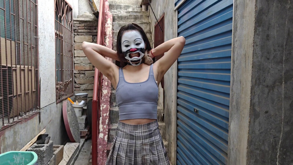 【YY-002】Clown makeup and black facepainting 2