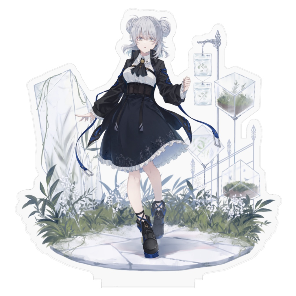 アクリルスタンドきょとん顔 背景ありVer