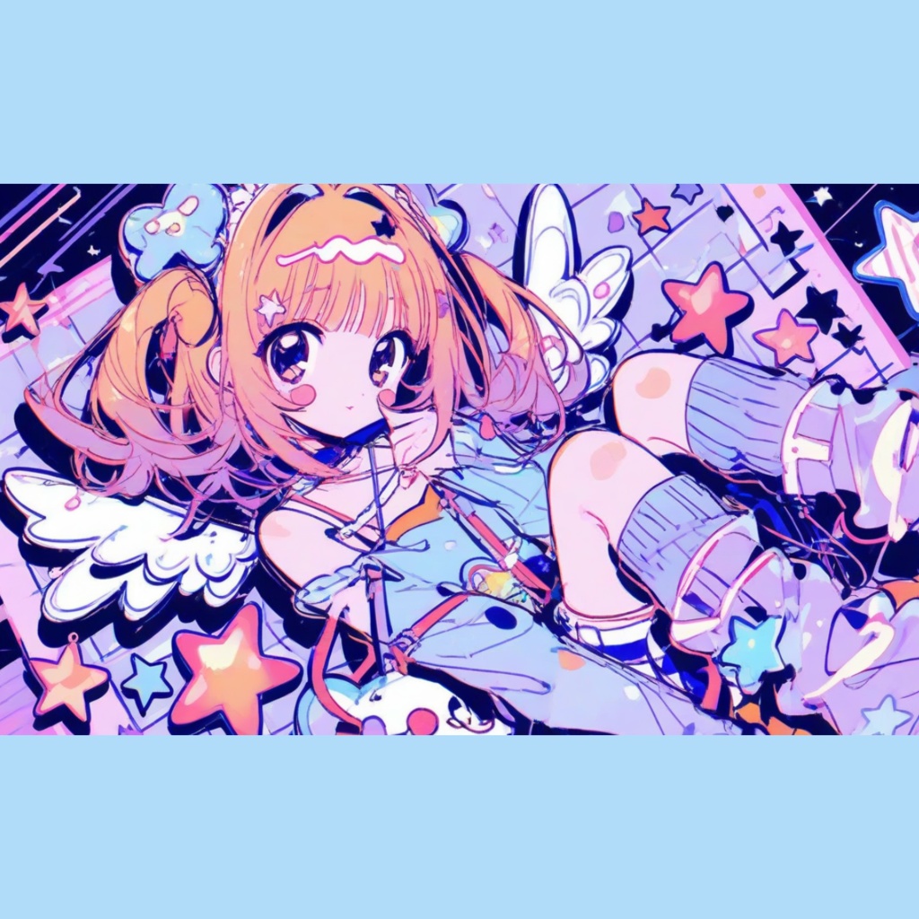 【フリーBGM】ほしふるよるに【かわいい/ピコピコ/8-bit風/pop/作業用/配信用】