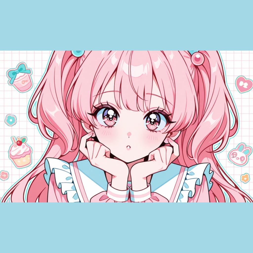 【BGM】あまいあまい【かわいい/ピコピコ/8-bit風/pop/作業用/配信用】