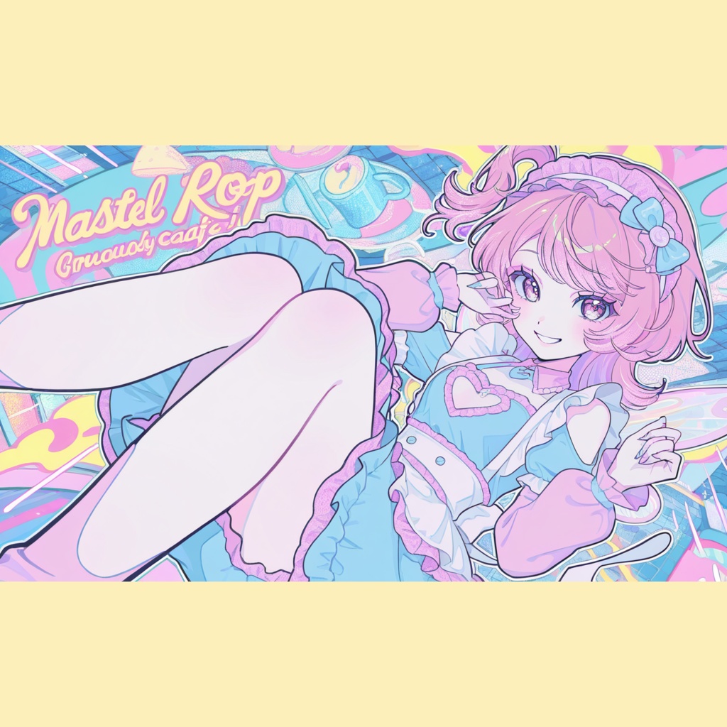 【BGM】ぱすてるめいど【かわいい/ピコピコ/8-bit風/pop/作業用/配信用】