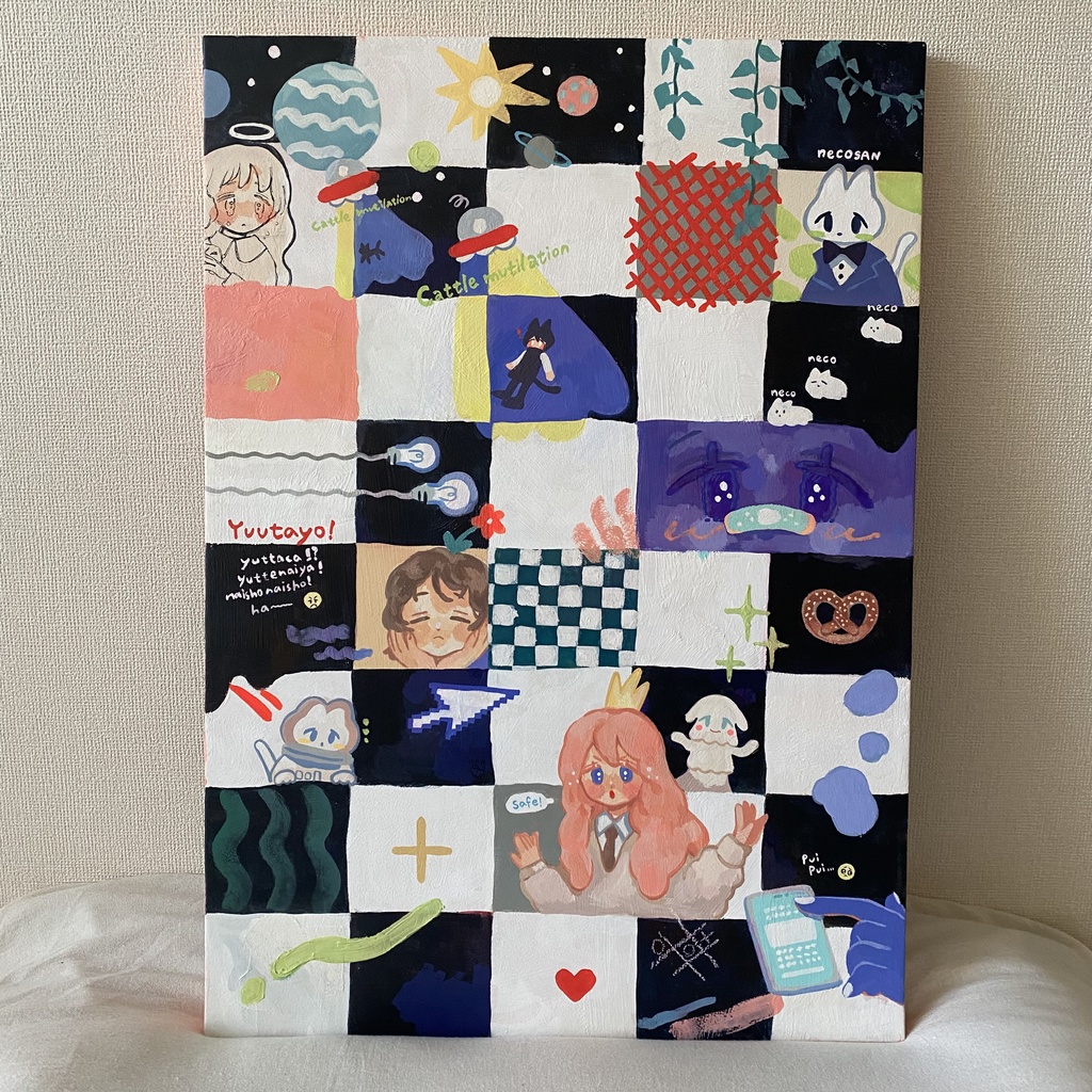 原画 チェッカーボード