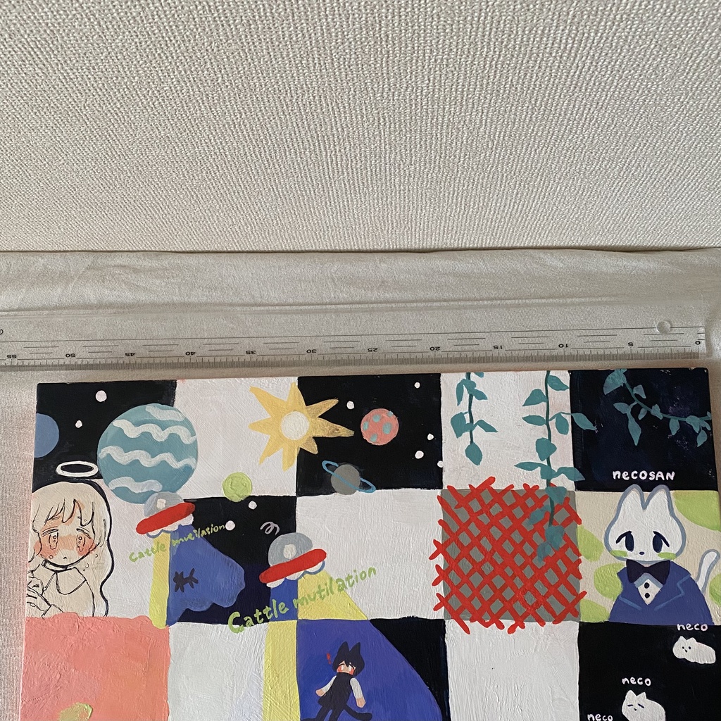 原画 チェッカーボード