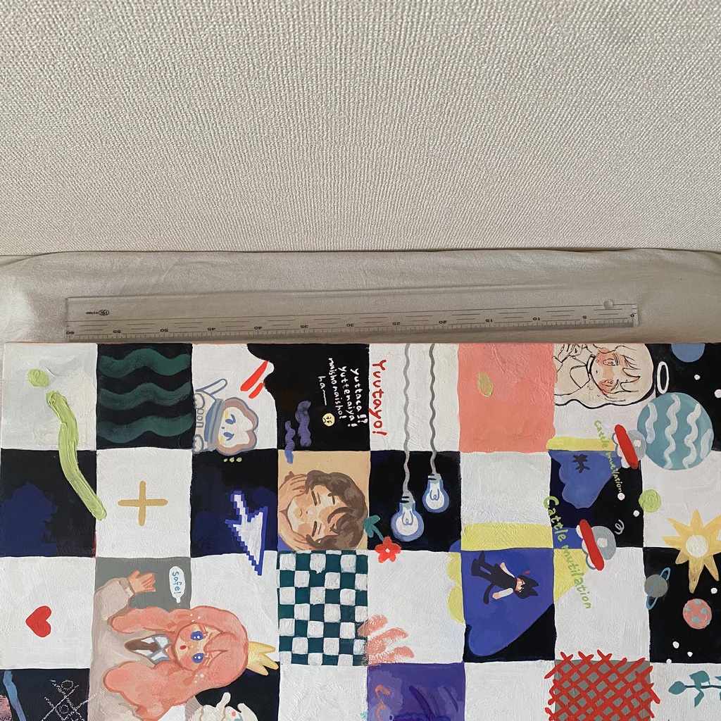 原画 チェッカーボード