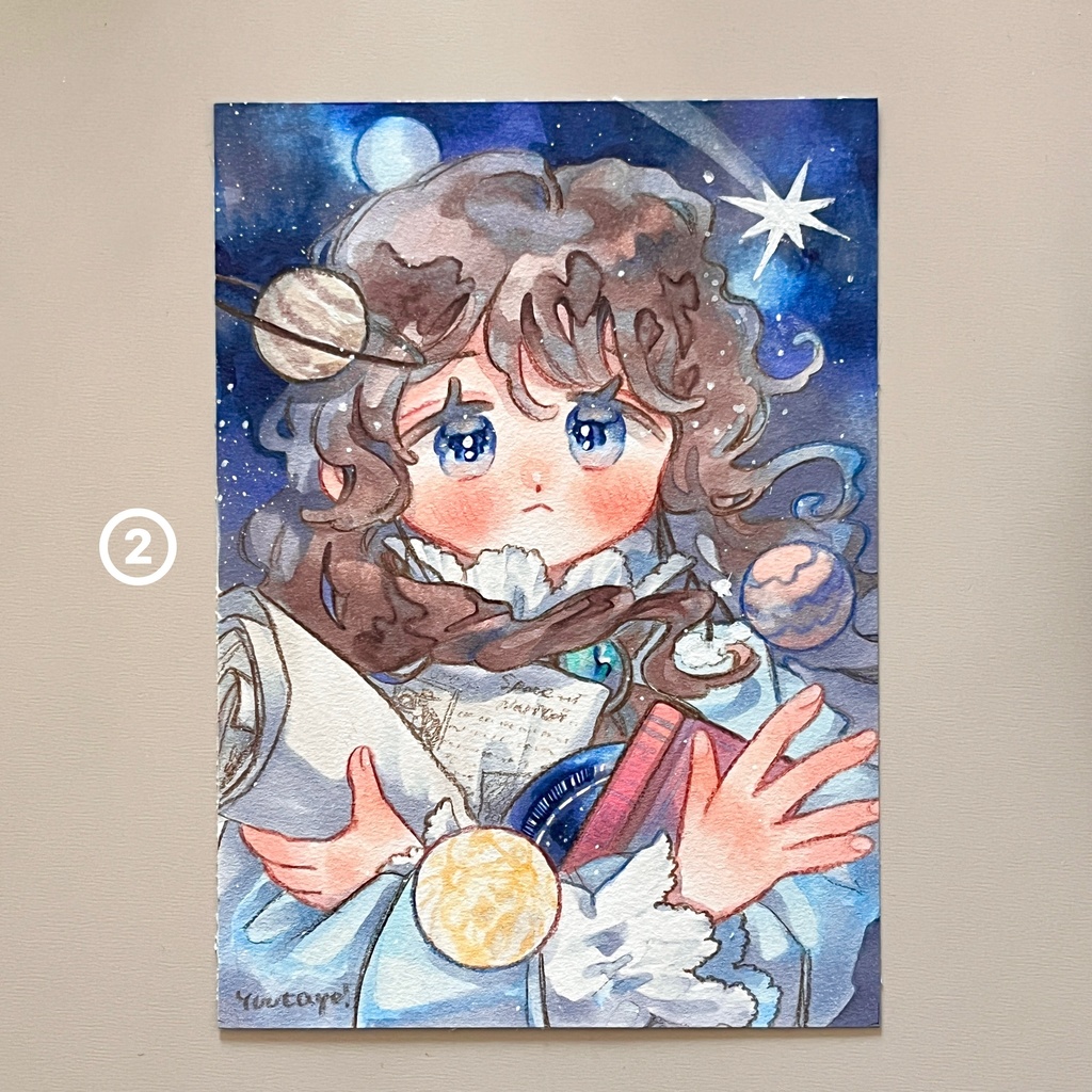 原画 星を探してる子たち