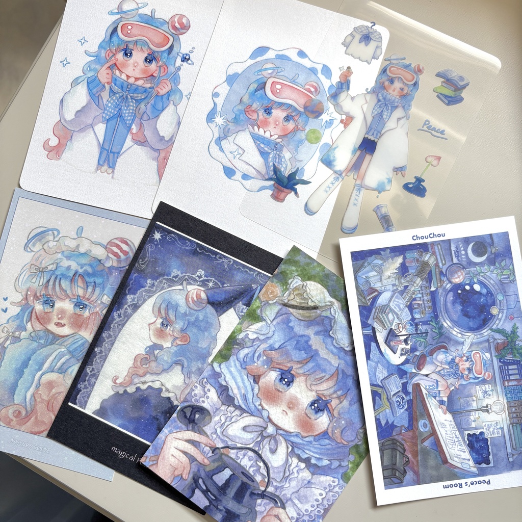 🩵ChouChou ポストカード7枚セット