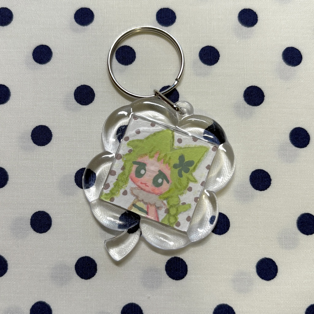 ミニミニ原画キーホルダー🍀