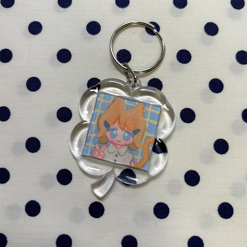 ミニミニ原画キーホルダー🍀