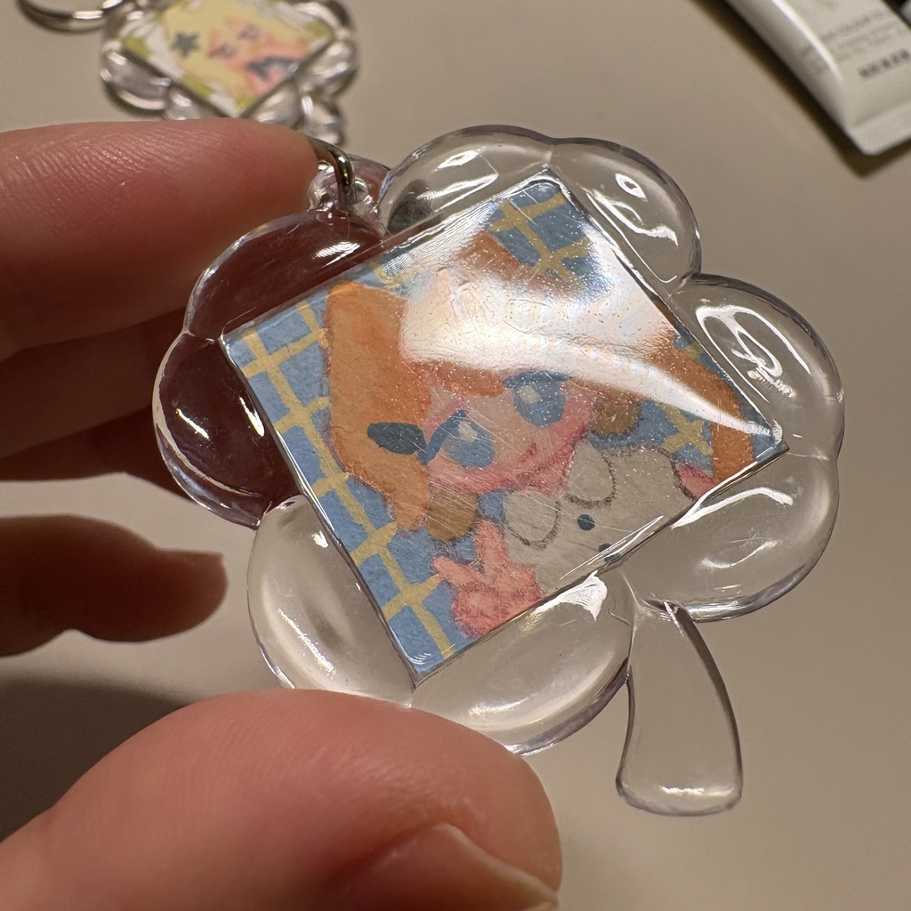 ミニミニ原画キーホルダー🍀