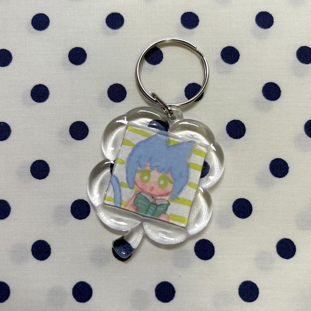 ミニミニ原画キーホルダー🍀
