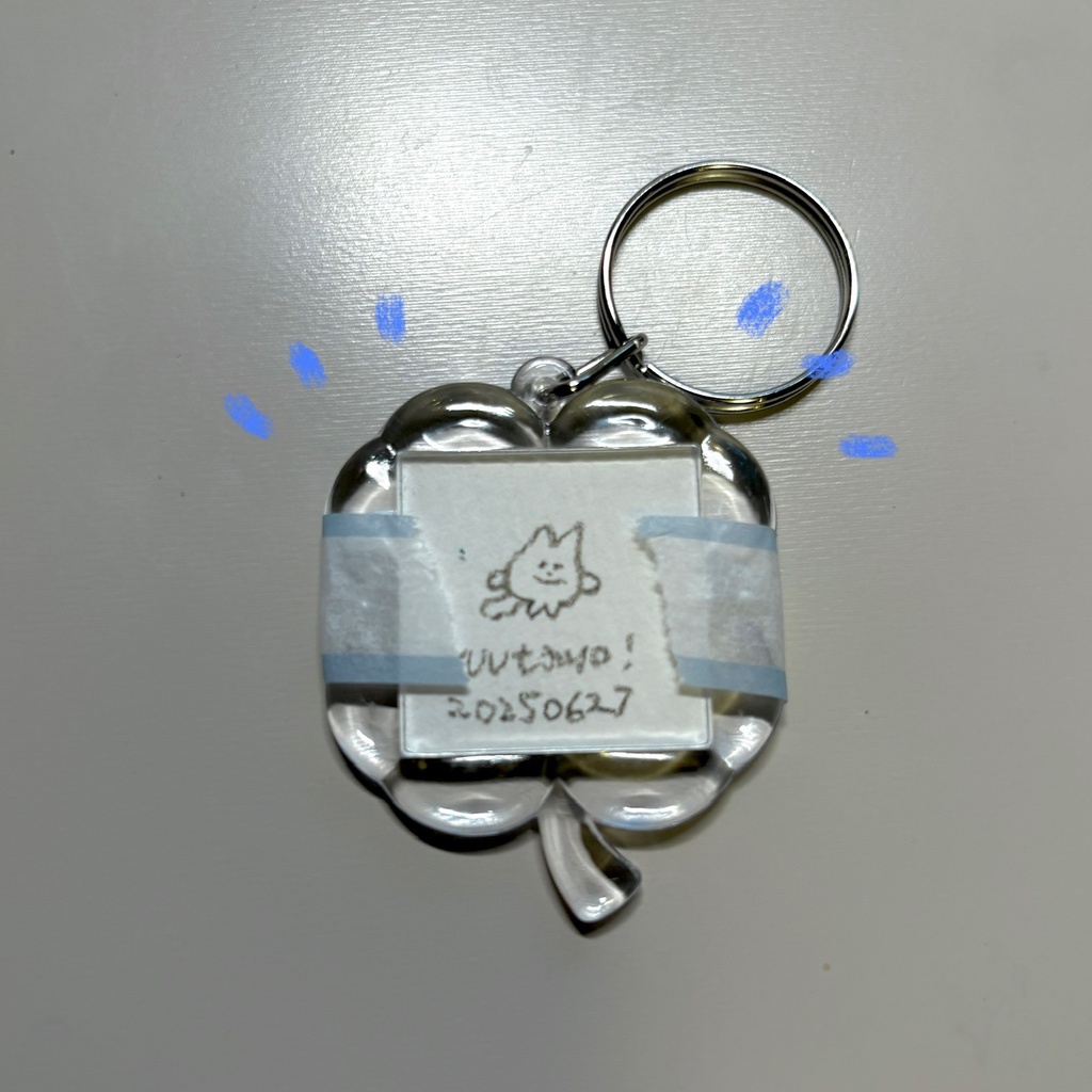 ミニミニ原画キーホルダー🍀