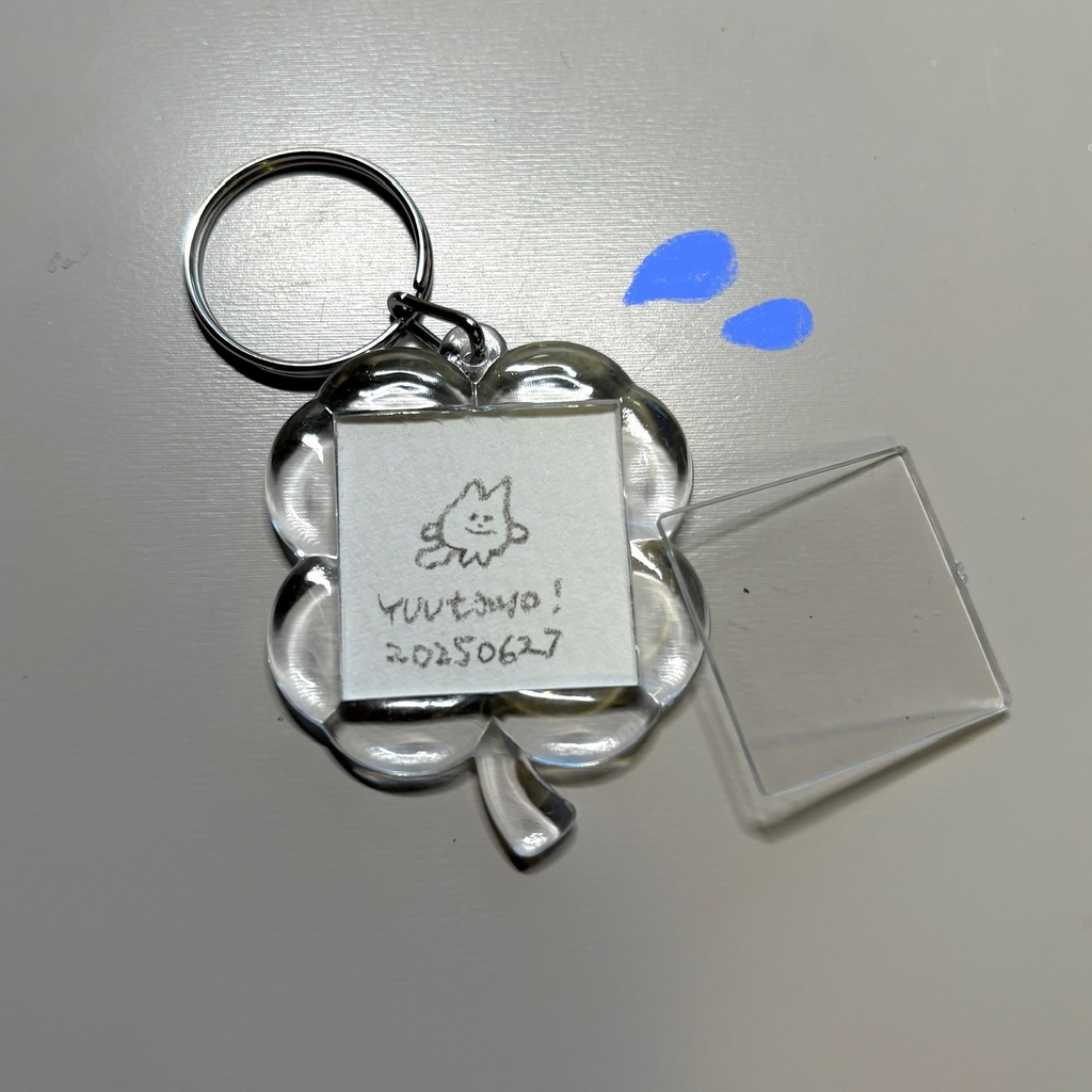 ミニミニ原画キーホルダー🍀