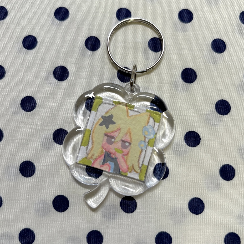 ミニミニ原画キーホルダー🍀