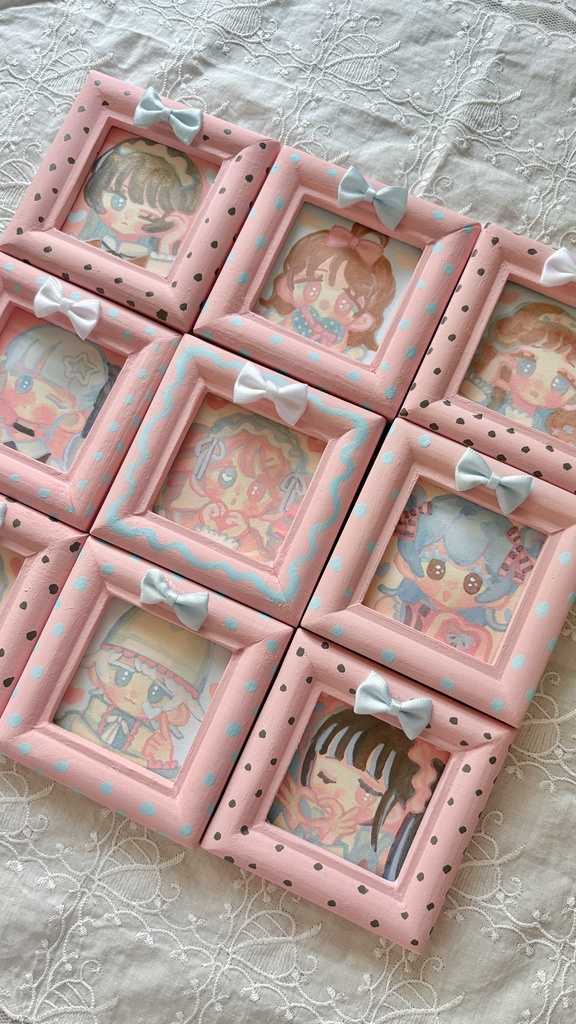 ミニ原画9作🎀