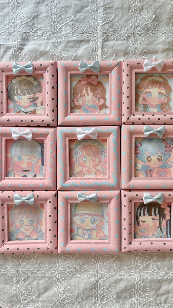 ミニ原画9作🎀