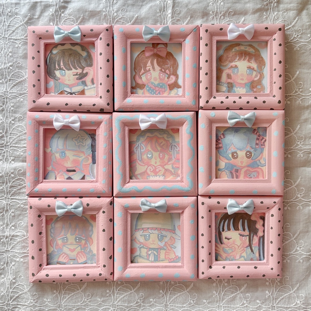 ミニ原画9作🎀