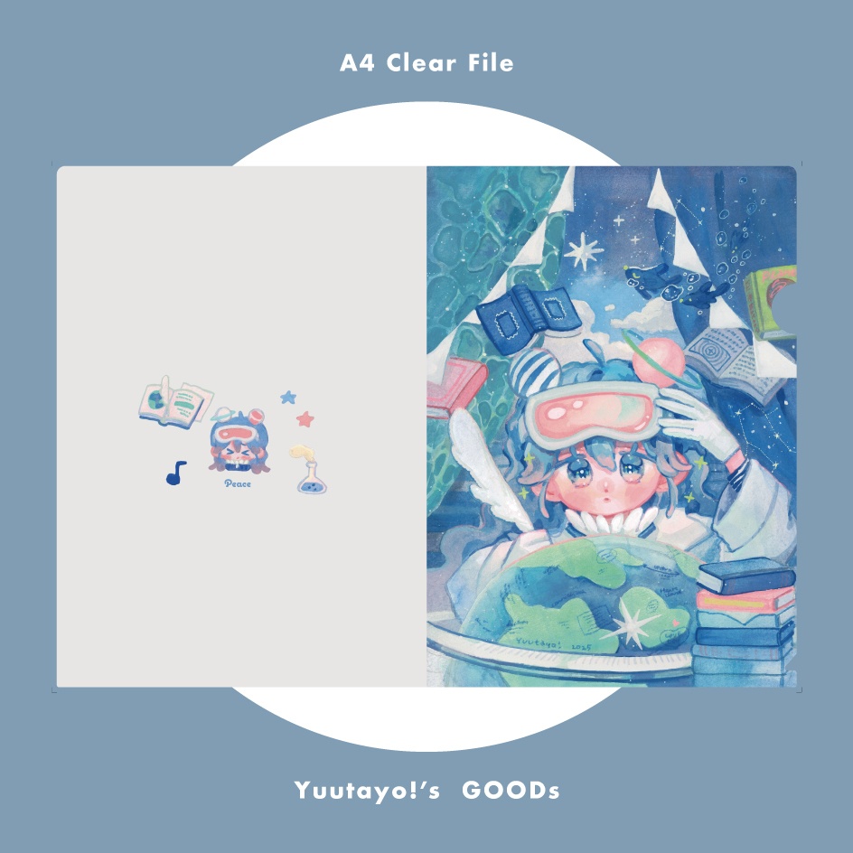 new A4 クリアファイル