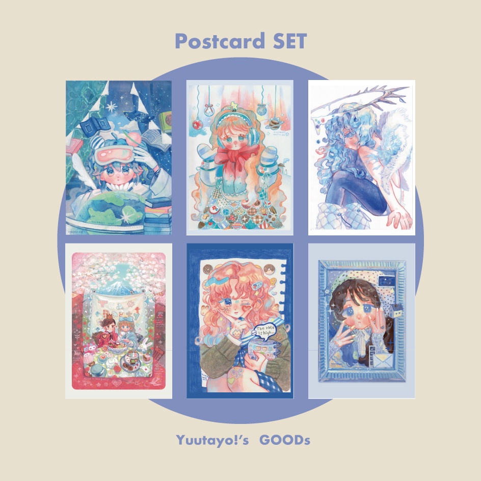 new 新作ポストカードセット