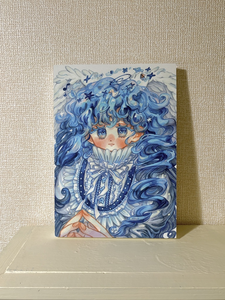 複製キャンバス『Tornado Blue 🌀꙳』