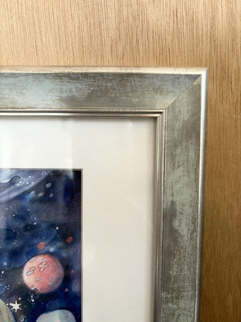 額装作品 『出発の日』