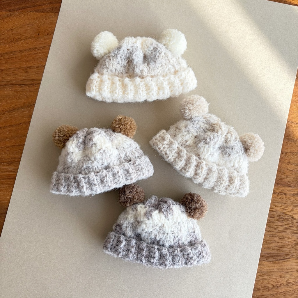 【️ M 】ちょこれーとべあニット帽