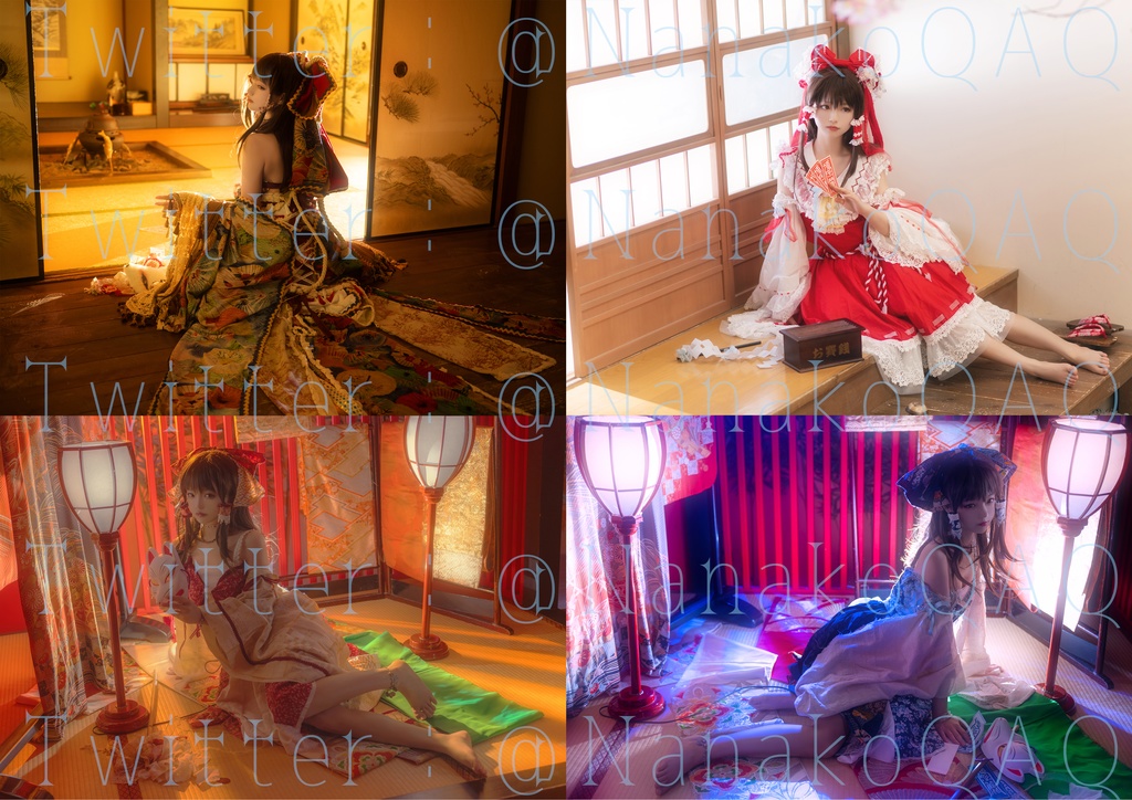 東方project 博麗霊夢写真集 博麗霊夢コスプレ 東方コスプレ - nanakoqaq - BOOTH