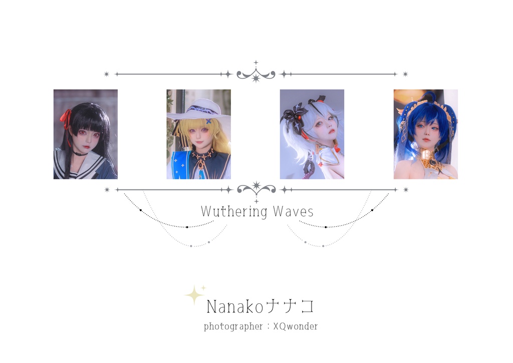 C108新刊 鳴潮 コスプレ写真集 千咲 フィービー ツバキ ユーノ コスプレ写真集