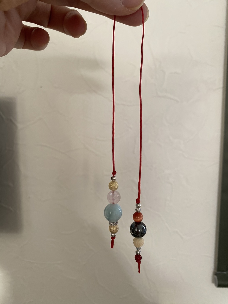 天然石ブックマーカー『红线缱绻』①