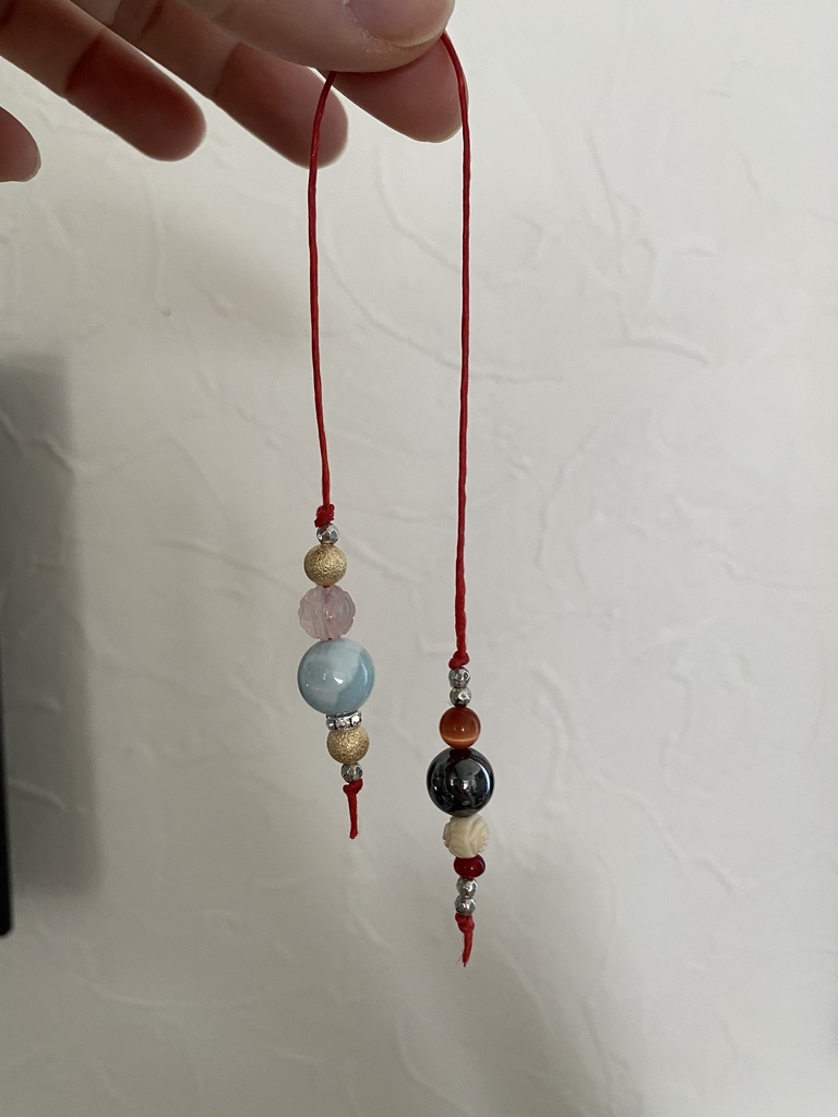 天然石ブックマーカー『红线缱绻』①