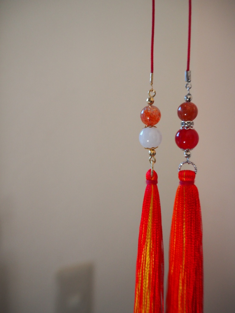 天然石チャーム 花怜in Autumn(P4P)