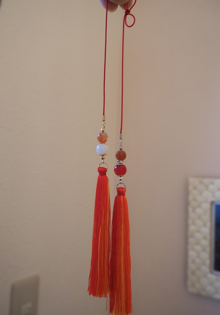 天然石チャーム 花怜in Autumn(P4P)