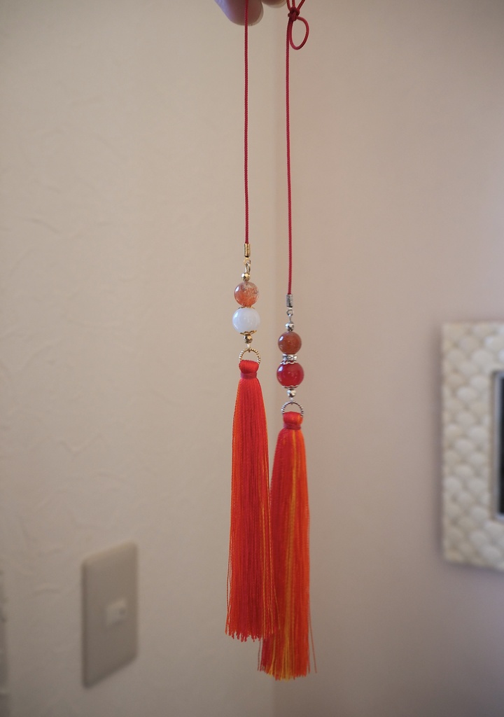 天然石チャーム 花怜in Autumn(P4P)