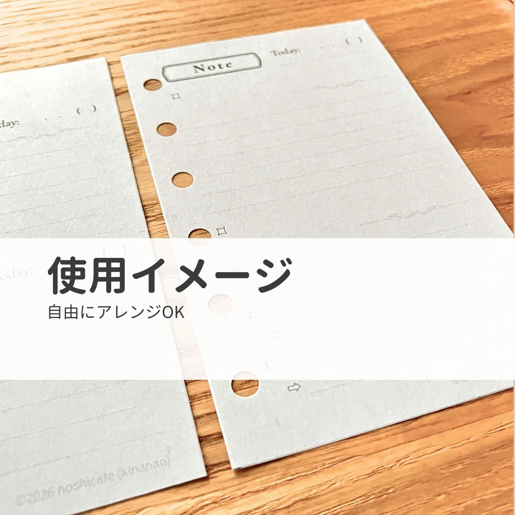 Starry Journal Series|Think|Note & 3-Line Diary Set(Mini6・Mono)
